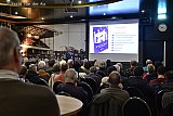 10-12-2025 Breda - In een zaal van het NAC stadion is door de gemeente ism de Veiligheidsregio en het Rode Kruis  de bijeenkomst "Klaar voor morgen samen voorbereid op risico's" gehouden. - Fotokrant